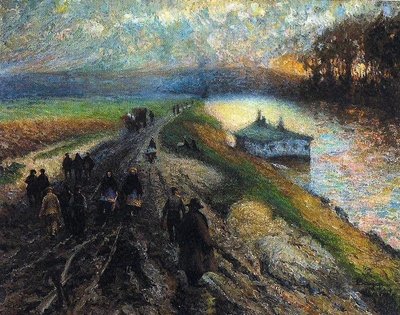End of the Day by Emilio Boggio
